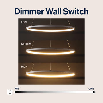 Brice Modern Contemporary Iron Integrated LED Pendant